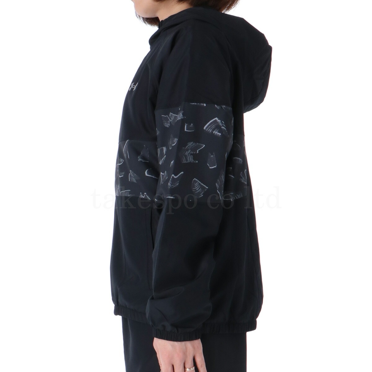 UNDER ARMOUR ウインドブレーカー セットアップ 裏起毛 蛍光イエロー