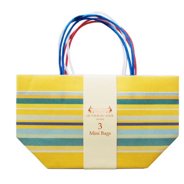 50%OFF【A190c】ミニペーパーバッグ　3柄入り（セットC）|ステーショナリー|ライフスタイル