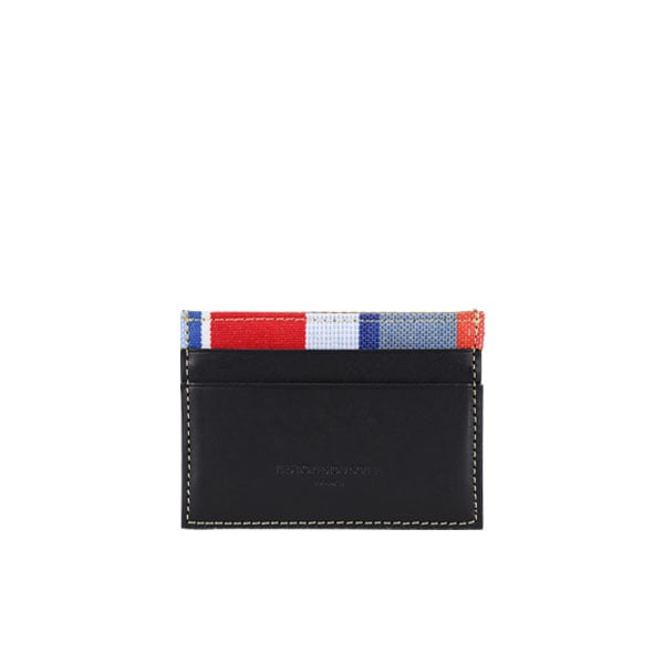 50%OFF【A271】カードホルダー/横型(ダ シルヴァ ルージュ ブラン/DA SILVA Rouge Blanc)