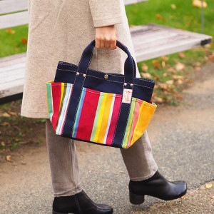 6/16まで10％OFF 【U113】4ポケットトートS(プチ パロ デル ヴィドル スリーズ サフラン/PETIT PALAU DEL VIDRE Cerise Safran )|トートバッグ|バッ