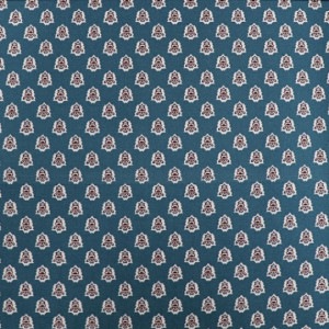 【FA030】Les Olivades　30cm幅生地(ボニス ターコイズ/BONIS Turquoise)※数量1＝50cm