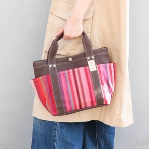 2025 Autumn【U113B】4ポケットトートS(プチ ダニ ローズ/PETIT DANI Rose)※無地生地…ブラウン