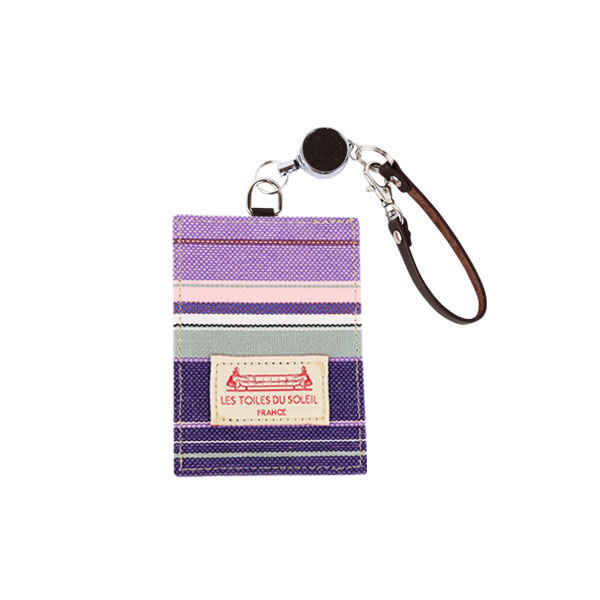 NEW【A253】ストラップ付パスケース(プチ リュ デュ バッグ ヴィオレ/PETIT RUE DU BAC Violet)