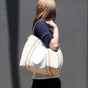 NEW�ڥե�������ϡۡ�U398�ۥ��եȥȡ��� Sunbrella(�������她�� ������� �֥��/AUGUSTE Ecru Blanc)