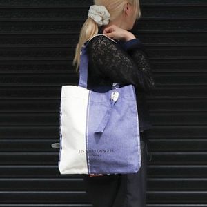 NEW�ڥե�������ϡۡ�AB022�ۥ���ɥ�BAG(���ꥨ �ޥ�� ������� �ޥ��/SELLIER MARIN Ecru Marine)���ѥ�����C�ڥȡ��ȥХå���