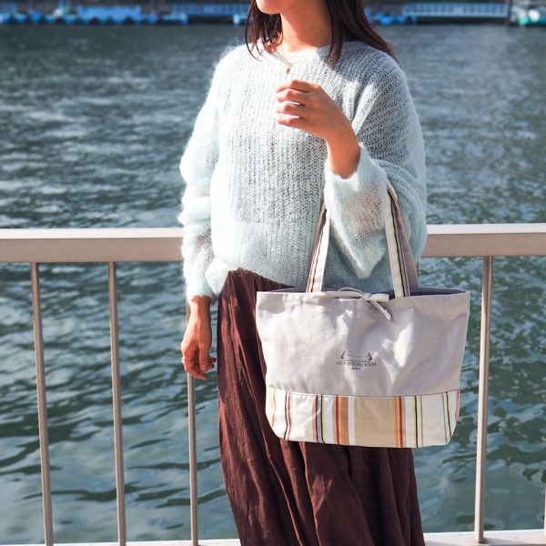 NEW��AB015�ۥ���� ��Х��Х�ȡ���M(�������她�� �֥�� ����/AUGUSTE Blanc Gris)