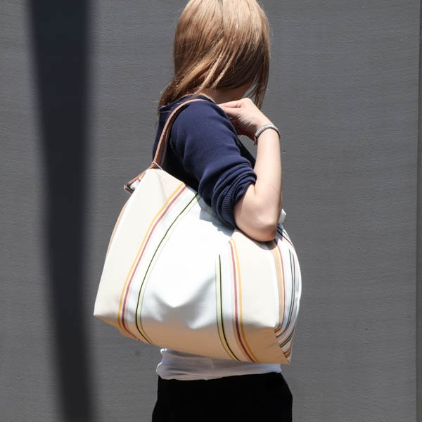 NEW�ڥե�������ϡۡ�U398�ۥ��եȥȡ���L Sunbrella(�������她�� ������� �֥��/AUGUSTE Ecru Blanc)
