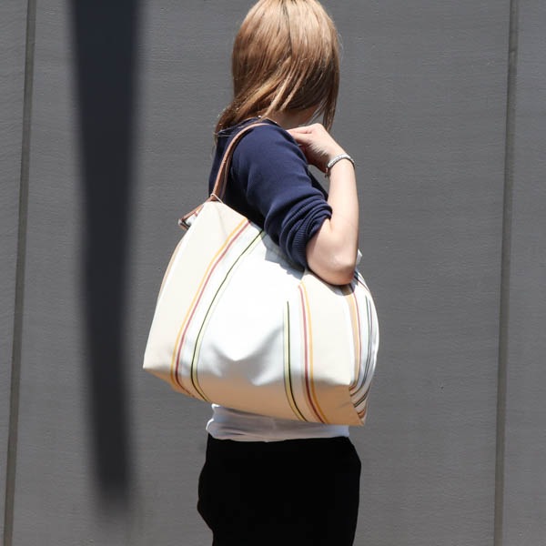 NEW�ڥե�������ϡۡ�U398�ۥ��եȥȡ���L Sunbrella(�������她�� ������� �֥��/AUGUSTE Ecru Blanc)