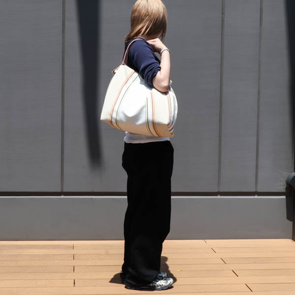 NEW�ڥե�������ϡۡ�U398�ۥ��եȥȡ���L Sunbrella(�������她�� ������� �֥��/AUGUSTE Ecru Blanc)