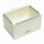 GEX うさぎのフードBOX固定式 ホワイト|食器