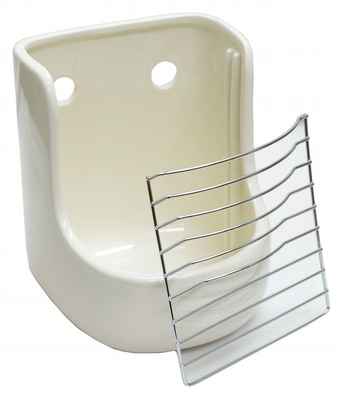 牧草ポット・ホワイト