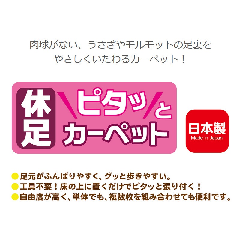 SANKO 休足ピタッとカーペット 5枚入 J51