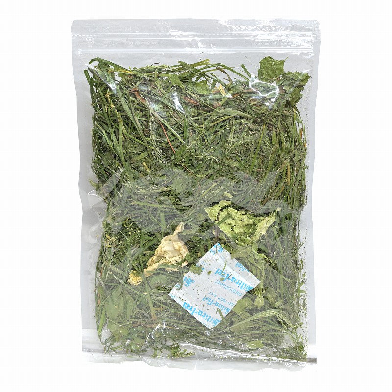 ファーマーズ バランスミックス「牧草×野草×野菜」40g ※11月収穫分(商品写真更新)