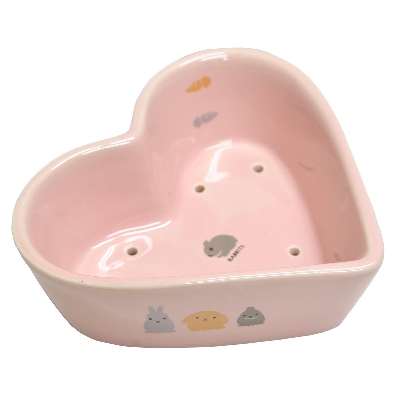 うさぎのハート型コーナー食器 ES-14