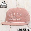 CATCH SURF キャッチサーフ LAYBACK HAT ストラップバックキャップ A7HAT008|CATCH SURF|BRAND