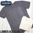 [åݥб] ALMOND  LUMBERJACK PLANS S/S TEE ȾµT