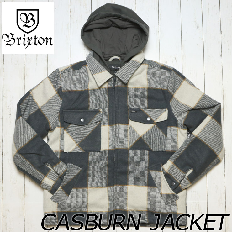 送料無料] BRIXTON ブリクストン CASBURN JACKET フード付き