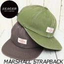 SEAGER  MARSHALL STRAPBACK CAP ȥåץХåå