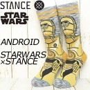 [クリックポスト対応] STANCE スタンス ANDROID SOCKS STARWARS×STANCE スターウォーズコラボソックス 靴下 M545D17AND|STANCE|NEW ARRIVA