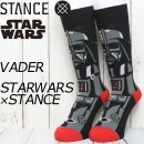 [クリックポスト対応] STANCE スタンス VADER SOCKS STARWARS×STANCE スターウォーズコラボソックス 靴下 M545D15VAD|STANCE|NEW ARRIVALS