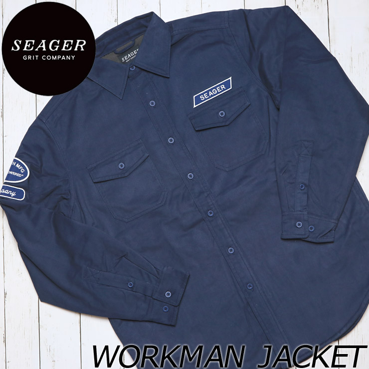 SEAGER シーガー WORKMAN JACKET コットンワークジャケット | BRAND 
