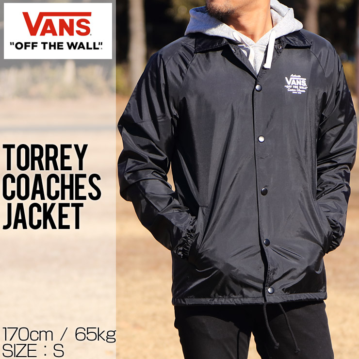 クリックポスト対応] VANS ヴァンズ TORREY COACHES JACKET コーチ