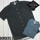 [����å��ݥ����б�] TCSS �ƥ��������������� BORDERS SS SHIRT Ⱦµ����� SS1805