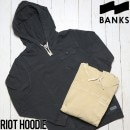 BANKS バンクス RIOT FLEECE HOODIE プルオーバーパーカー WFL0115|BANKS|BRAND