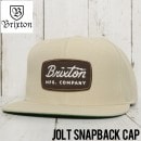 BRIXTON ブリクストン JOLT SNAPBACK CAP スナップバックキャップ 00491 WHEAT|CAP|SPECIAL PRICE
