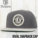 BRIXTON ブリクストン RIVAL SNAPBACK CAP スナップバックキャップ 00267 LGYHC|CAP|SPECIAL PRICE