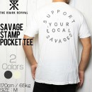 [クリックポスト対応] THE ROARK REVIVAL ロアークリバイバル  Savage Stamp Pocket Tee ポケット付き半袖Tシャツ RT440|NEW ARRIVALS