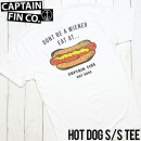 [クリックポスト対応] CAPTAIN FIN キャプテンフィン HOT DOG S/S TEE 半袖Tシャツ CT182679|CAPTAIN FIN キャプテンフィン|BRAND