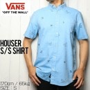 [����å��ݥ����б�] VANS ������ HOUSER S/S SHIRT Ⱦµ����� VN0000MYRL5