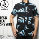 [åݥб] VOLCOM ܥ륳 RESIN LEAF S/S SHIRT Ⱦµ A04118C3