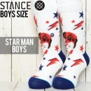 [クリックポスト対応] STANCE BOYS スタンス STAR MAN BOYS SOCKS ボーイズソックス 靴下 B515C18STM|STANCE|NEW ARRIVALS