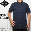[����å��ݥ����б�] TCSS �ƥ��������������� OLSON S/S SHIRT Ⱦµ����� SS1825 PHANTOM