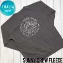 [����å��ݥ����б�] THALIA SURF ���ꥢ������ SUNNY CREW FLEECE �������åȥȥ졼�ʡ� P-7839
