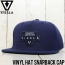 VISSLA ヴィスラ VINYL HAT SNAPBACK CAP スナップバックキャップ MAHTJVIN DNL|VISSLA|BRAND