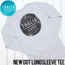 [����å��ݥ����б�] THALIA SURF ���ꥢ������  NEW DOT L/S TEE ���󥰥��꡼��T����� P2691