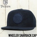 BRIXTON ブリクストン WHEELER SNAPBACK CAP スナップバックキャップ 00375 NVSDE|CAP|SPECIAL PRICE
