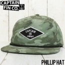 CAPTAIN FIN キャプテンフィン PHILLIP HAT スナップバックキャップ CH183007 CAMO|CAP|SPECIAL PRICE