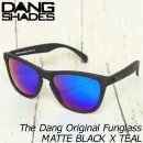 [꾦] DANG SHADES 󥷥ǥ The Dang Original Funglass 󥰥饹 MATTE BLACK X TEAL