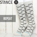 [クリックポスト対応] STANCE スタンス REPEAT SOCKS ソックス 靴下 M546D18REP WHITE|STANCE|NEW ARRIVALS