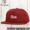 BRIXTON ֥ꥯȥ POTRERO SNAPBACK CAP ʥåץХåå 00814 BRGDY