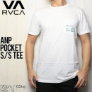 [クリックポスト対応] RVCA ルーカ ANP POCKET S/S TEE ポケット付き半袖Tシャツ M436TRAN|RVCA|NEW ARRIVALS
