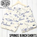 [クリックポスト対応] Deus Ex Machina デウスエクスマキナ SPRINGS 16 INCH SHORTS ボードショーツ ハーフパンツ DMS82633|Deus Ex Machina