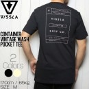 [����å��ݥ����б�] VISSLA �������� CONTAINER VINTAGE WASH POCKET TEE ȾµT����� M423LCON