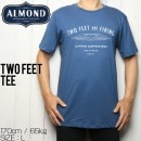 [åݥб] ALMOND SURF  TWO FEET TEE ȾµT