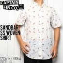 [åݥб] CAPTAIN FIN ץƥե SANDBAR SS WOVEN SHIRTS Ⱦµ CS191002