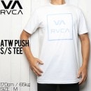 [クリックポスト対応] RVCA ルーカ ATW PUSH S/S TEE 半袖Tシャツ M401URAT|NEW ARRIVALS